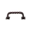 Top Knobs Square Twist D Pull with Backplates