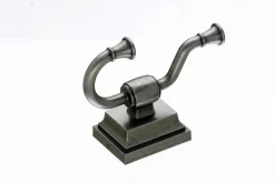Topknobs STK2AP Double Hook in Antique Pewter