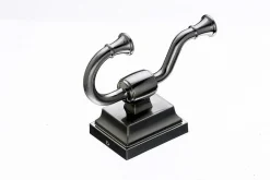 Topknobs STK2BSN Double Hook in Brushed Satin Nickel