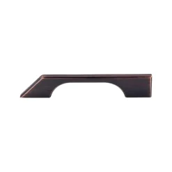 Top Knobs Tapered Bar Pull in Brushed Satin Nickel