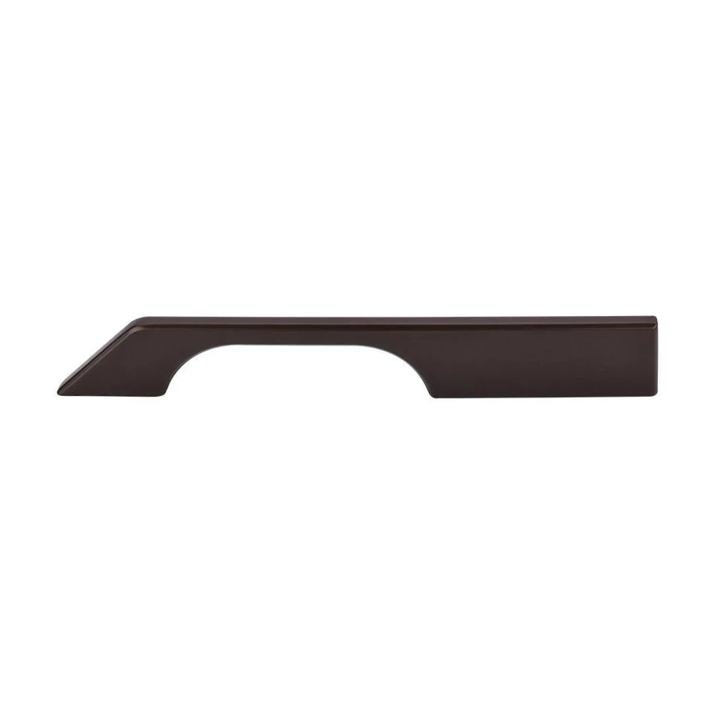 Top Knobs Tapered Bar Pull in Brushed Satin Nickel