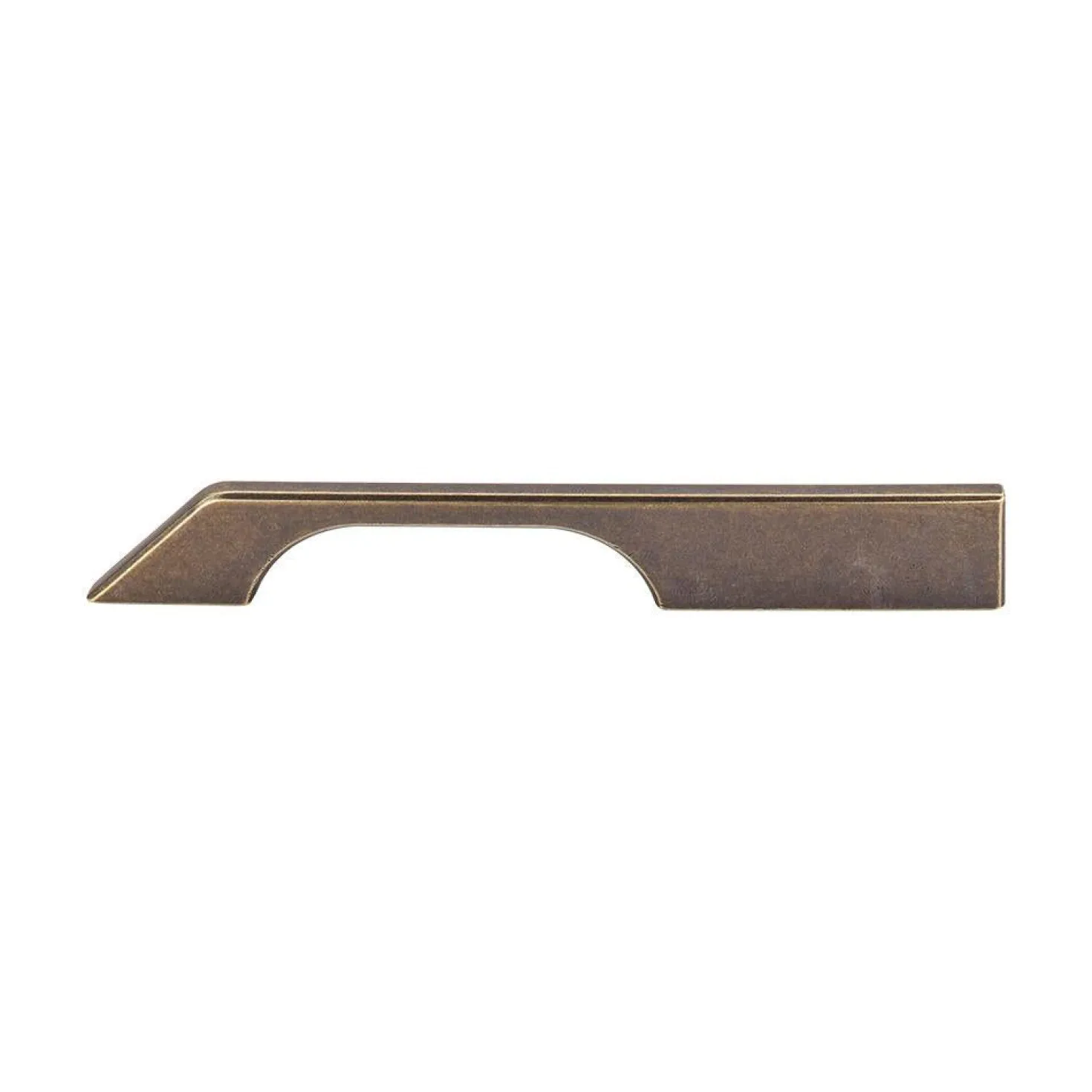 Top Knobs Tapered Bar Pull in Brushed Satin Nickel