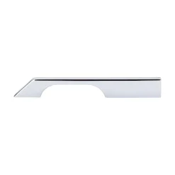 Top Knobs Tapered Bar Pull in Brushed Satin Nickel