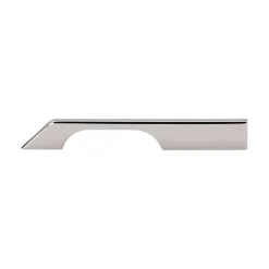 Top Knobs Tapered Bar Pull in Brushed Satin Nickel