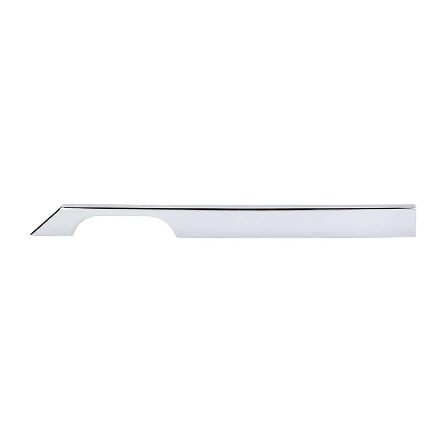 Top Knobs Tapered Bar Pull in Brushed Satin Nickel