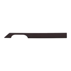 Top Knobs Tapered Bar Pull in Brushed Satin Nickel
