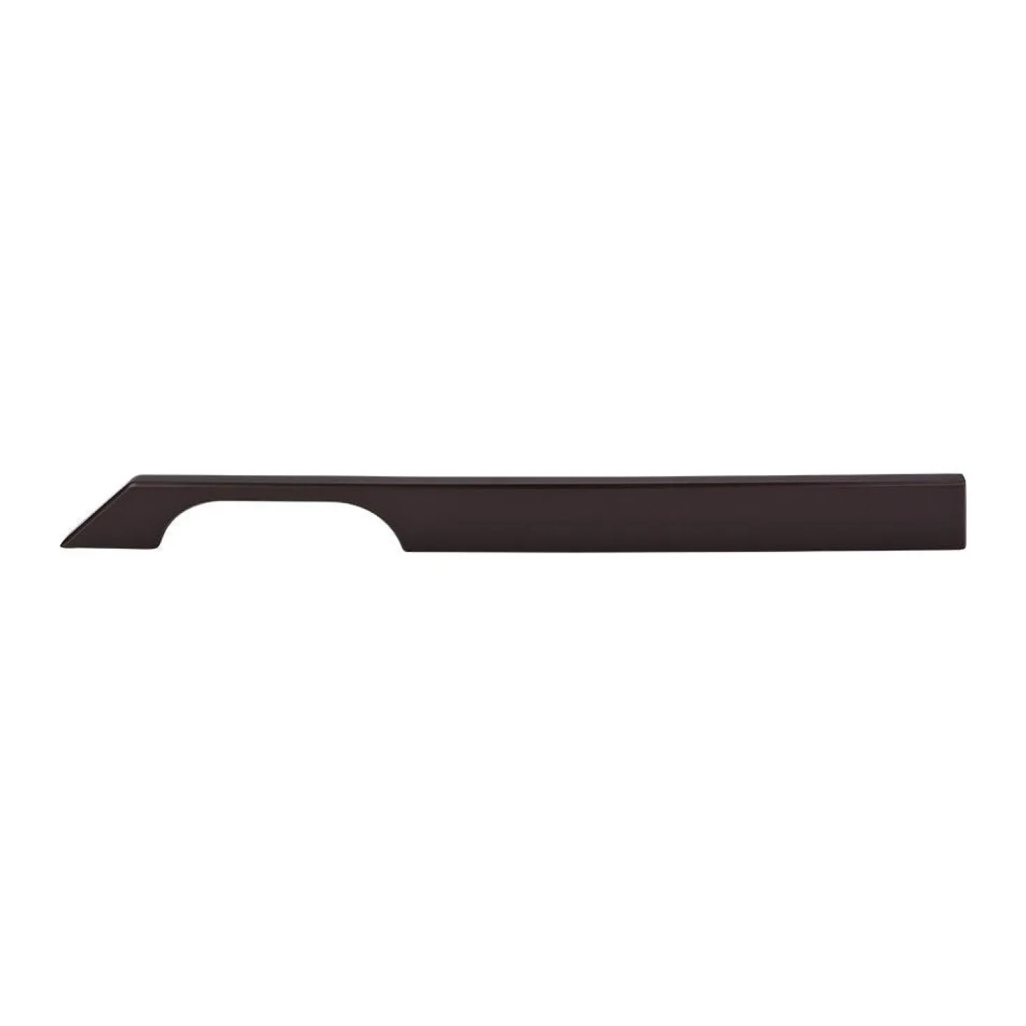 Top Knobs Tapered Bar Pull in Brushed Satin Nickel