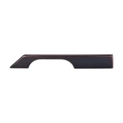Top Knobs Tapered Bar Pull in Brushed Satin Nickel