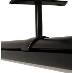 Top-Mounted Support for Lighted Closet Rod