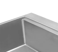 Top Mount 25x22 Ruvati Workstation Kitchen Sink With Accessories