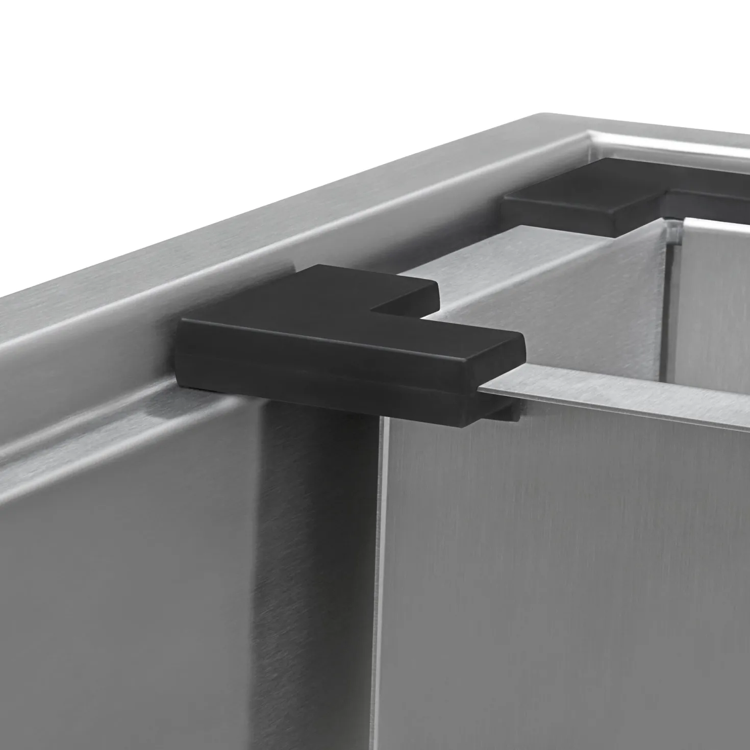 Top Mount 25x22 Ruvati Workstation Kitchen Sink With Accessories