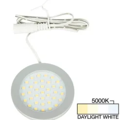 Ultra-Thin LED Puck Light for Cabinetry and Workspaces