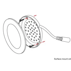 Ultra-Thin LED Puck Light for Cabinetry and Workspaces