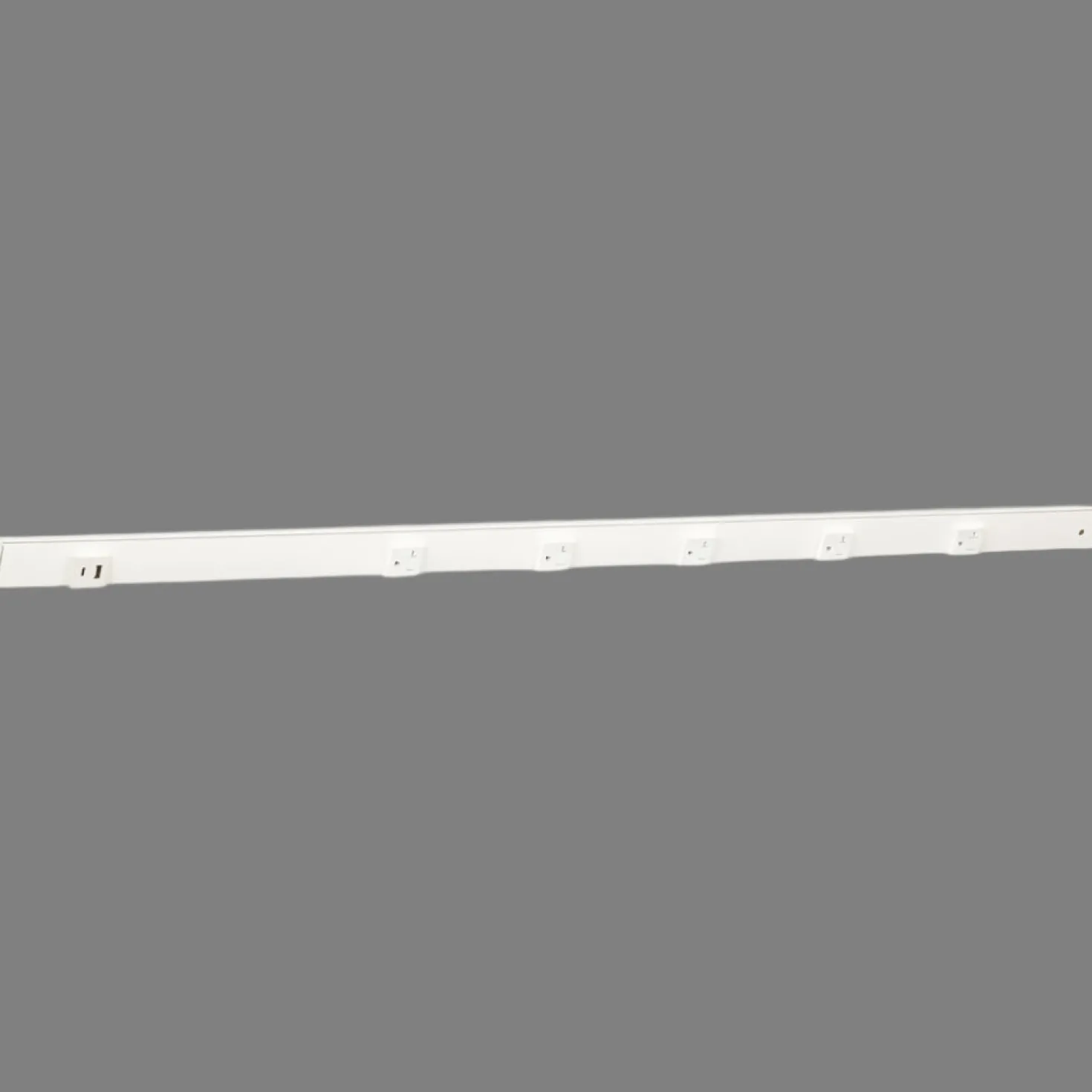 Under Cabinet Power Strip with USB Port & Outlets | White Finish