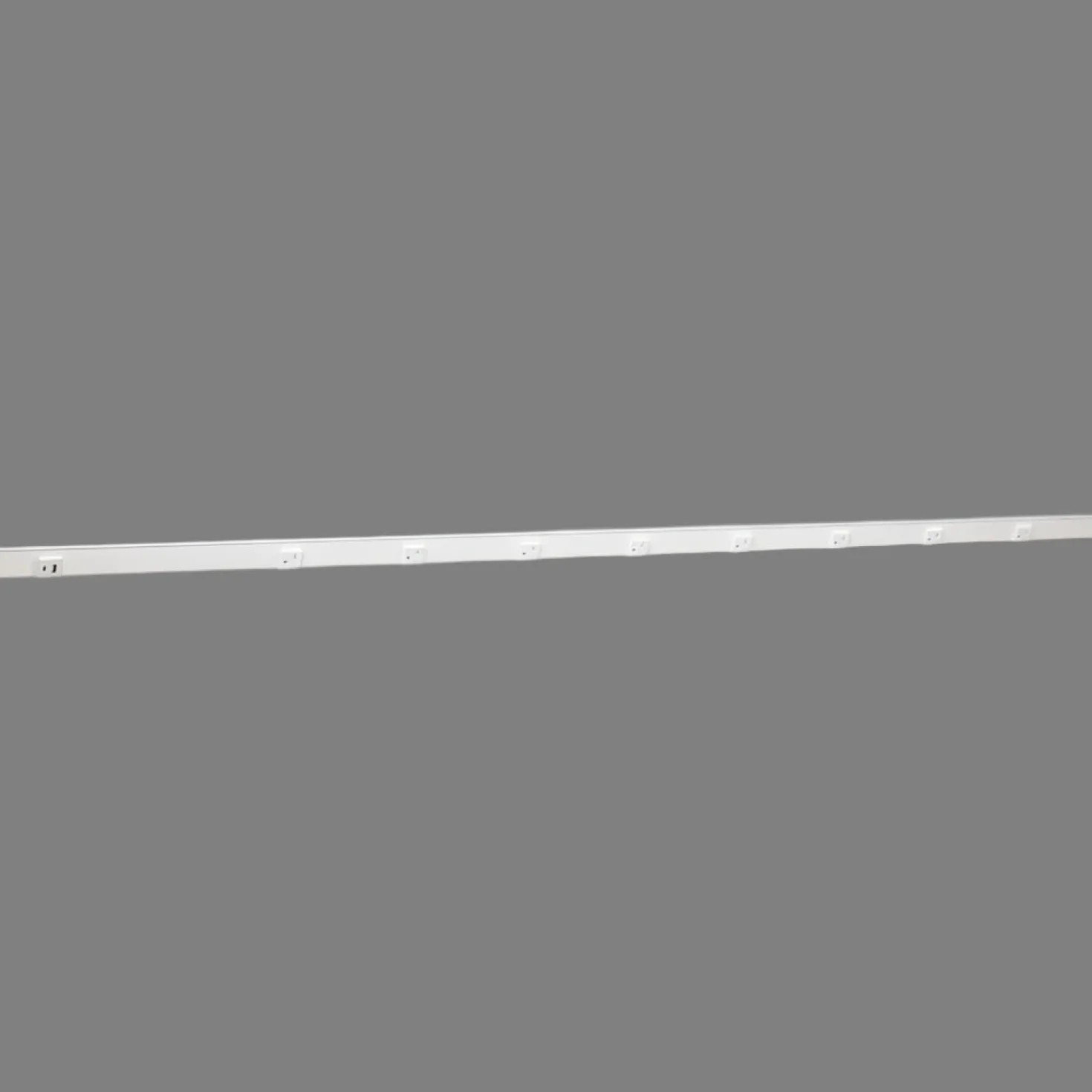 Under Cabinet Power Strip with USB Port & Outlets | White Finish