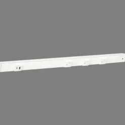 Under Cabinet Power Strip with USB Port & Outlets | White Finish
