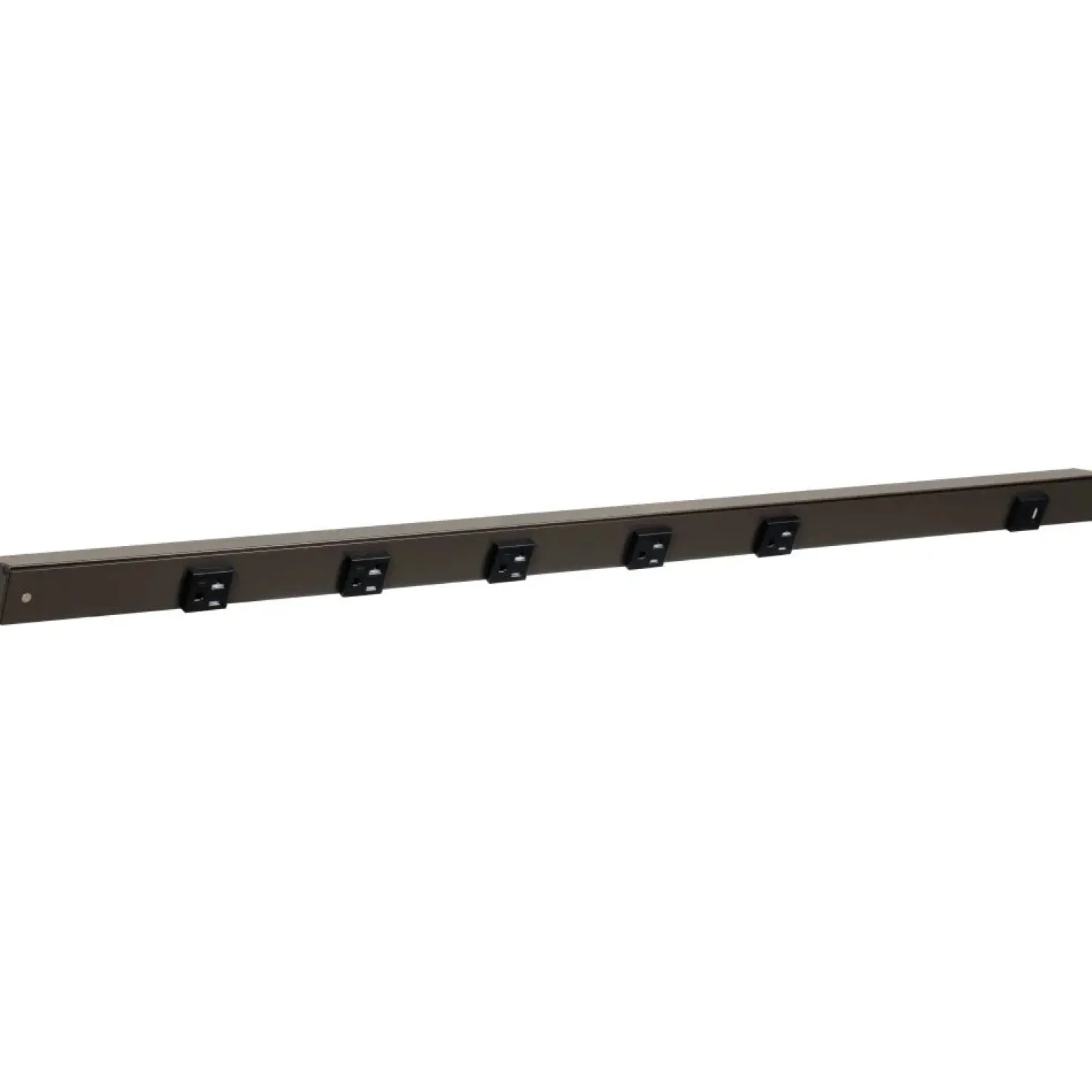 Under Cabinet Power Strip with USB Port & Outlets | Bronze Finish