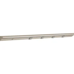Under Cabinet Power Strip with High-Output LED Light in Satin Nickel