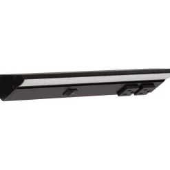 Under Cabinet Power Strip with High-Output LED Light in Black