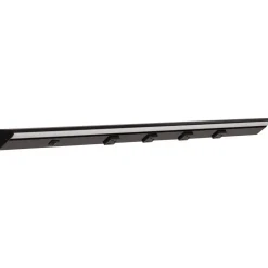 Under Cabinet Power Strip with High-Output LED Light in Black
