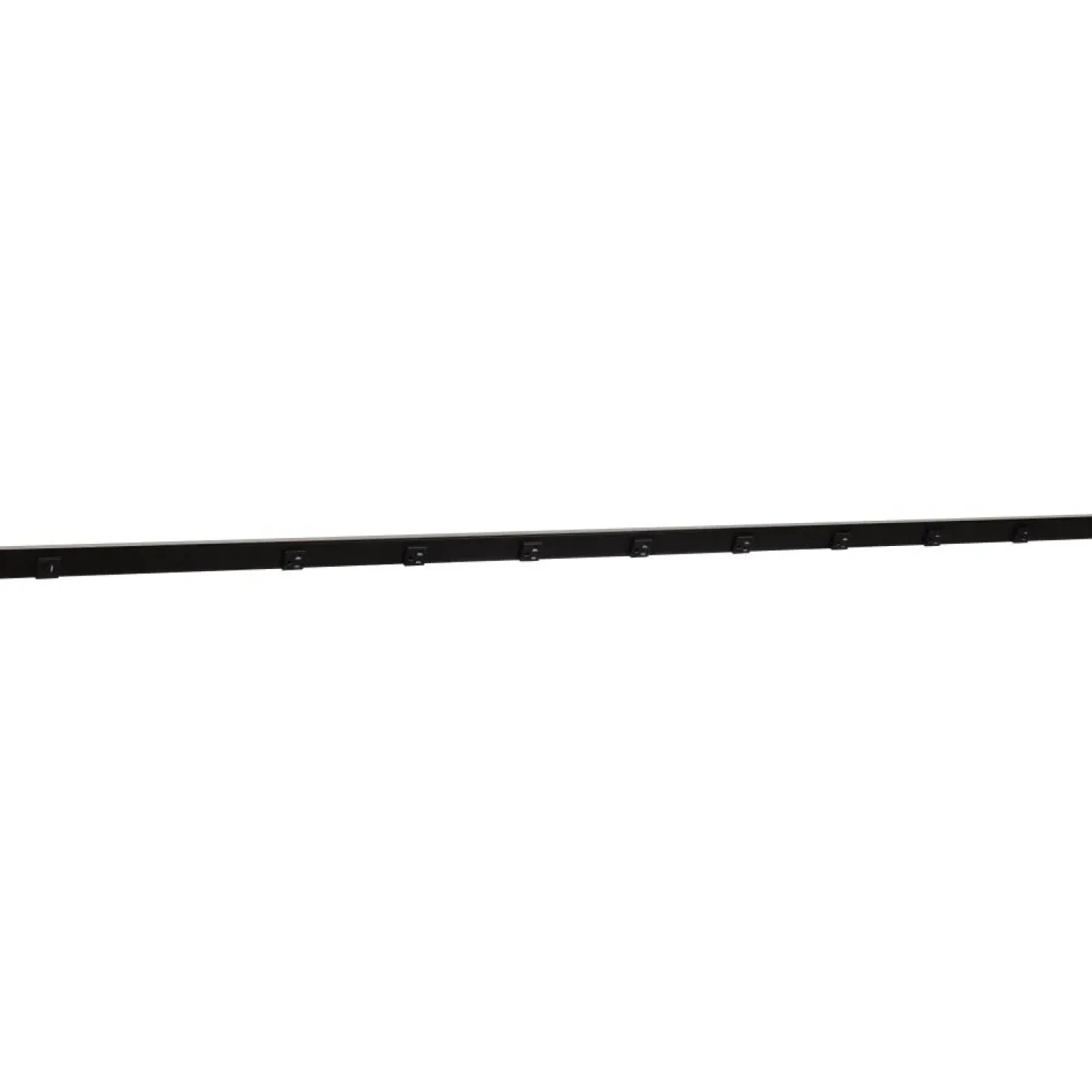 Under Cabinet Power Strip with USB Port & Outlets | Black Finish