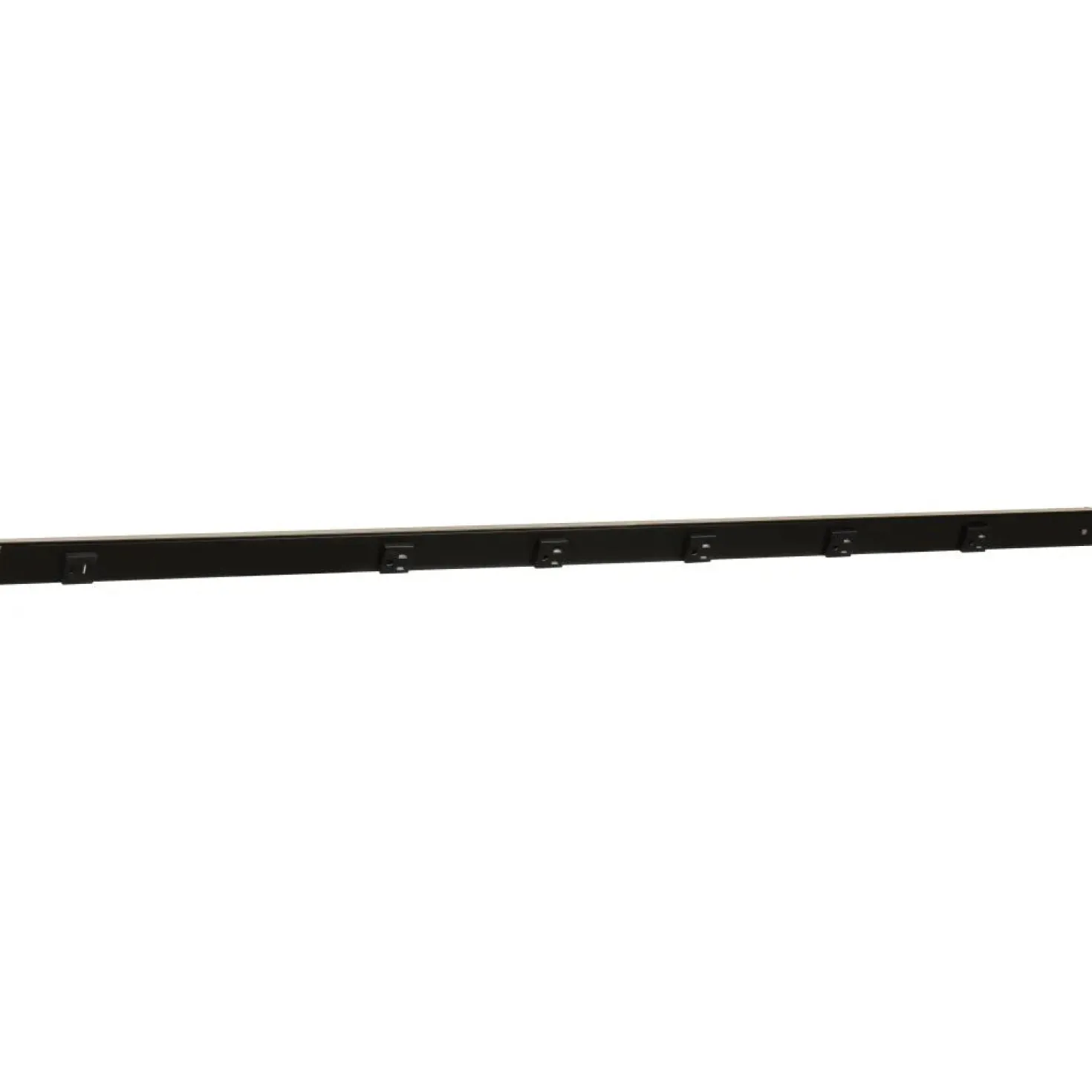 Under Cabinet Power Strip with USB Port & Outlets | Black Finish