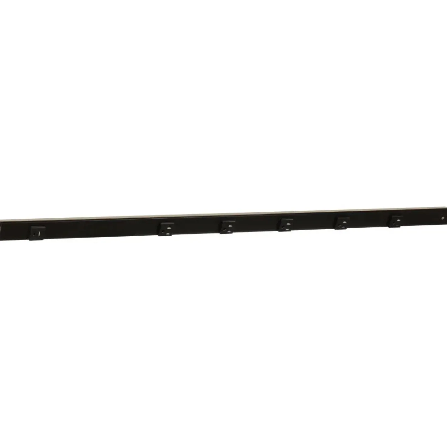 Under Cabinet Power Strip with USB Port & Outlets | Black Finish