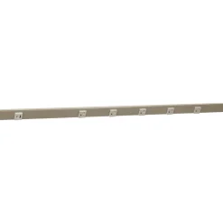 Under Cabinet Power Strip with USB Port & Outlets | Satin Nickel Finish