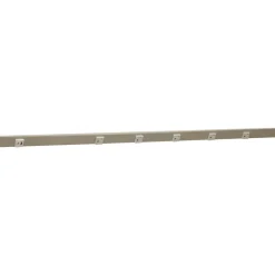 Under Cabinet Power Strip with USB Port & Outlets | Satin Nickel Finish