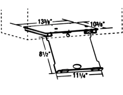 Under Cabinet Tablet Holder