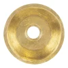 16" Undermount Round Terra Firma Thick Polished Brass Prep Sink