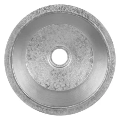 14" Undermount Round Terra Firma Thick Nickel Plated Prep Sink