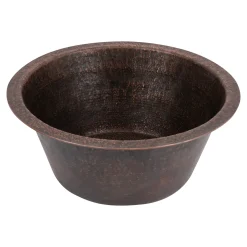 16" Undermount Round Terra Firma Thick Copper Prep Sink