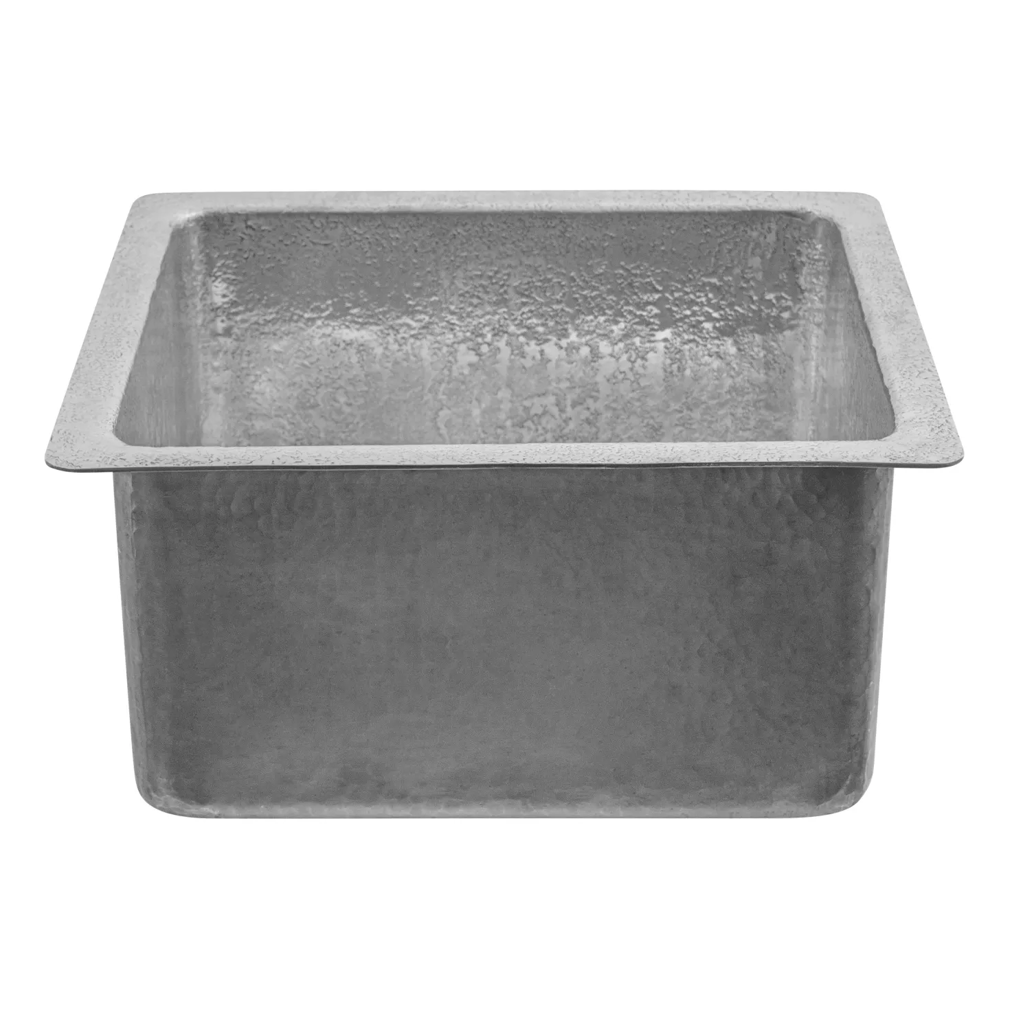 Undermount 16" x 14" Terra Firma Thick Nickel Plated Prep Sink