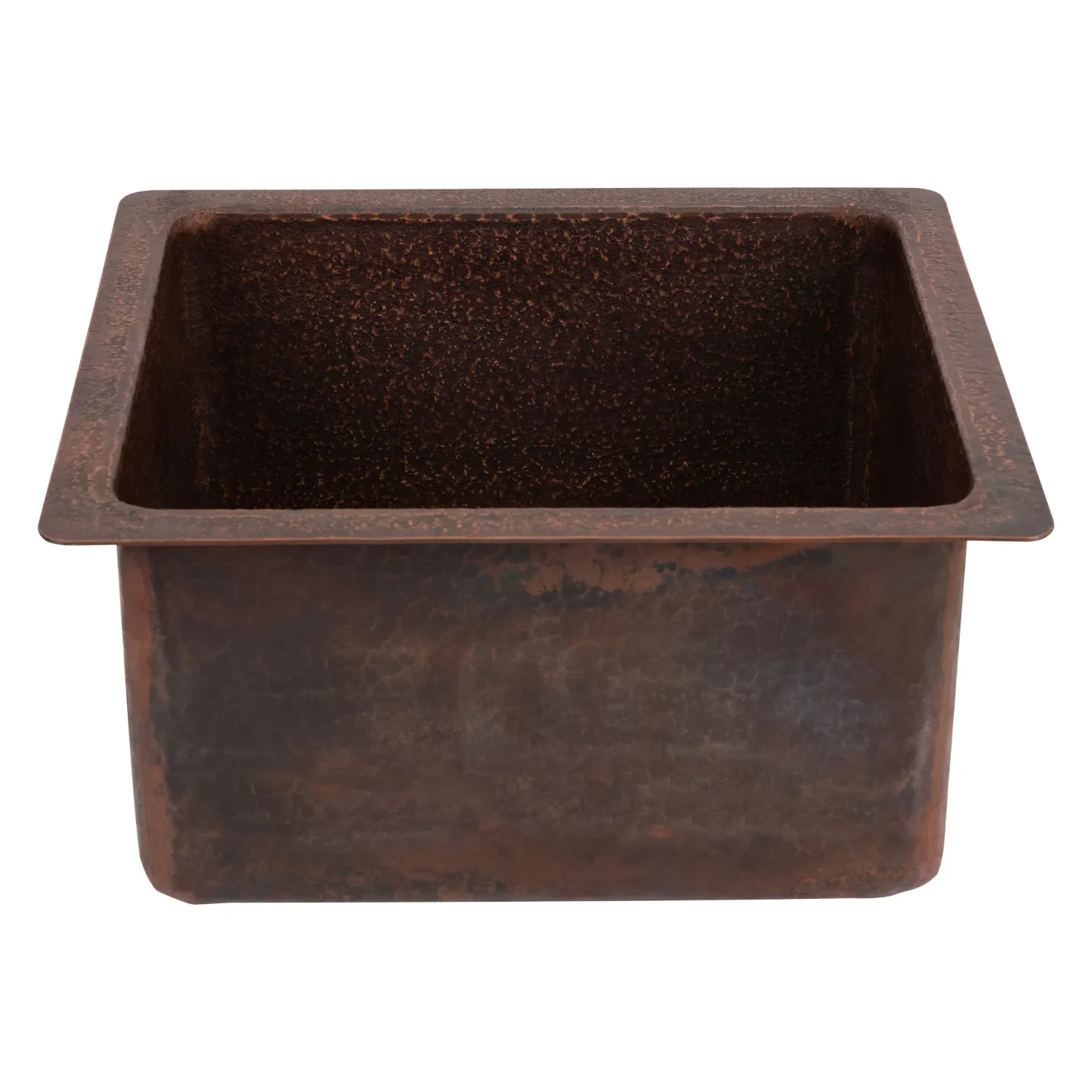 Undermount 16" x 14" Terra Firma Thick Copper Prep Sink