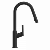 Wasserwerk Kitchen Faucet with Curved Spout in Matte Black
