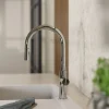 Wasserwerk Kitchen Faucet with Arch Pull-Down Spout in Chrome
