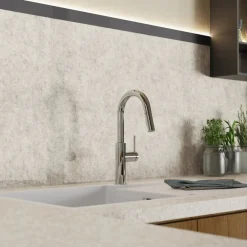 Wasserwerk Pull-Down Kitchen Prep Faucet in Chrome