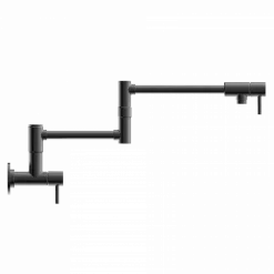 Wasserwerk Wall Mounted Pot Filler | Matte Graphite