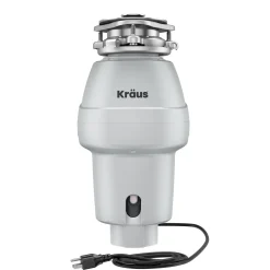 WasteGuard 1/2 HP Continuous Feed Garbage Disposal with Ultra-Quiet Motor