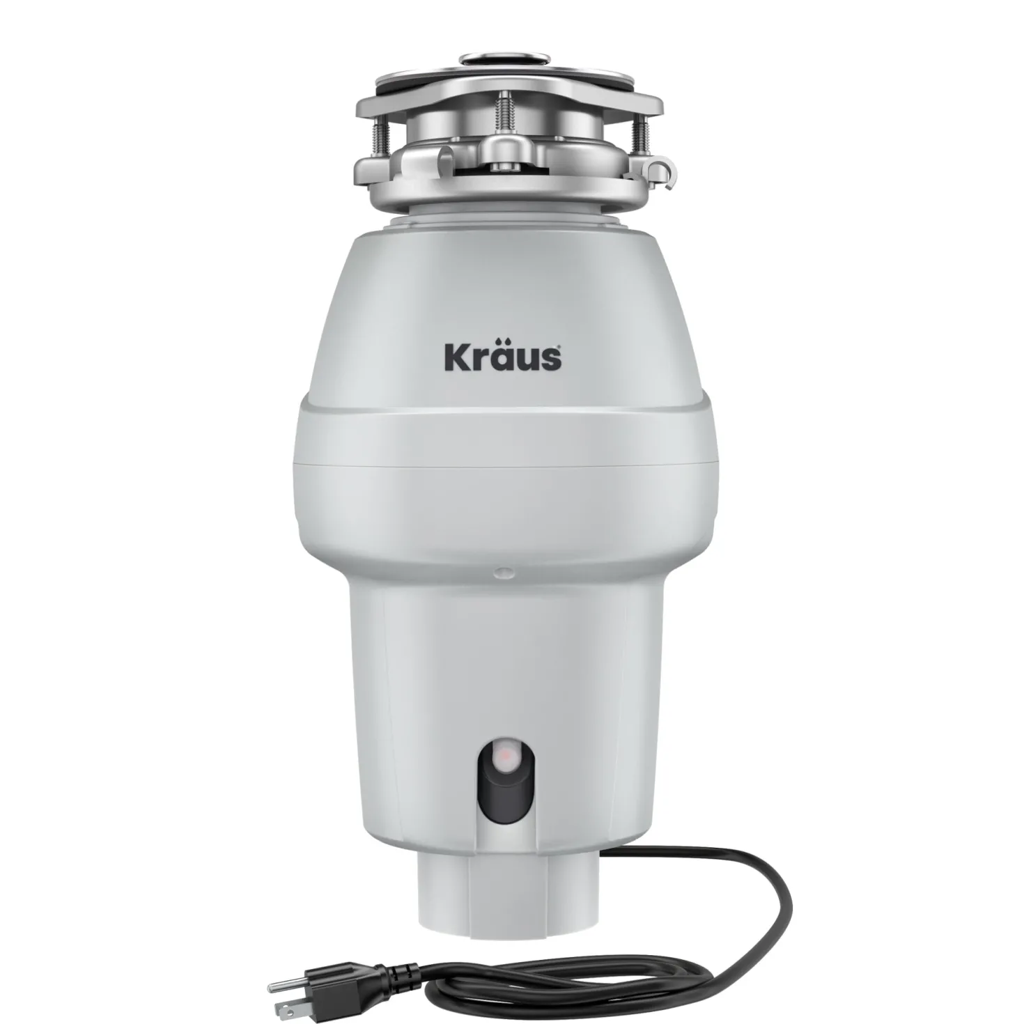 WasteGuard 1/2 HP Continuous Feed Garbage Disposal with Ultra-Quiet Motor