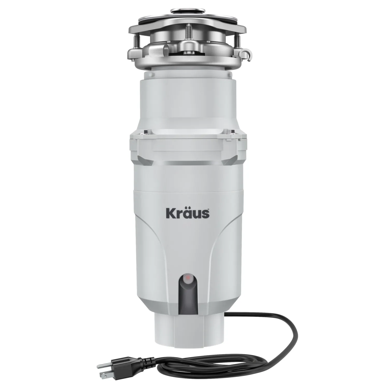 WasteGuard 1/3 HP Continuous Feed Garbage Disposal with Ultra-Quiet Motor