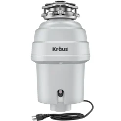 WasteGuard 1 HP Continuous Feed Garbage Disposal with Ultra-Quiet Motor