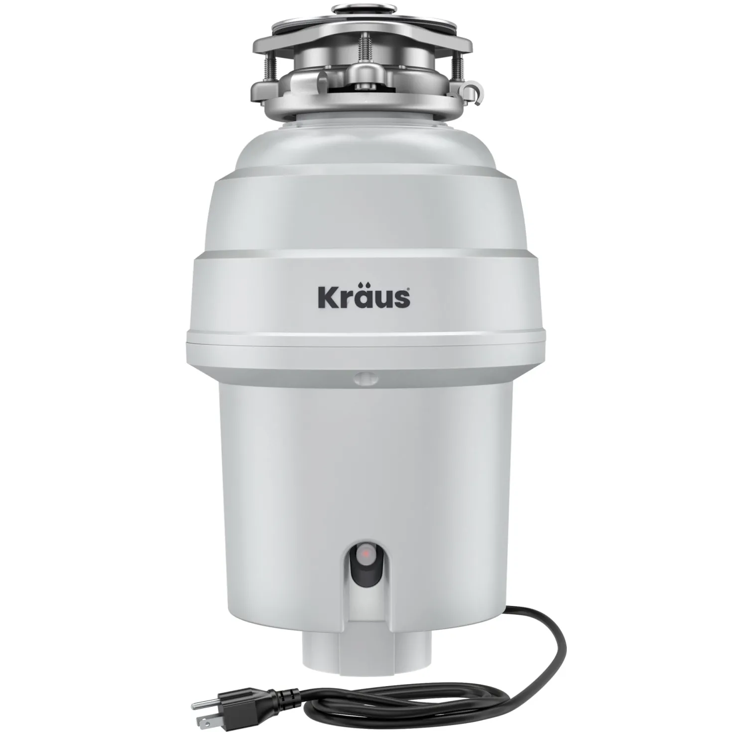 WasteGuard 1 HP Continuous Feed Garbage Disposal with Ultra-Quiet Motor