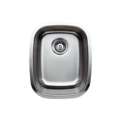 Wells Sinkware 15" 18-Gauge Single Bowl Undermount Stainless Steel Bar Sink