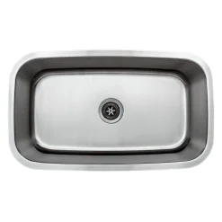 Wells Sinkware 32" 18-Gauge Single Bowl Undermount Stainless Steel Kitchen Sink