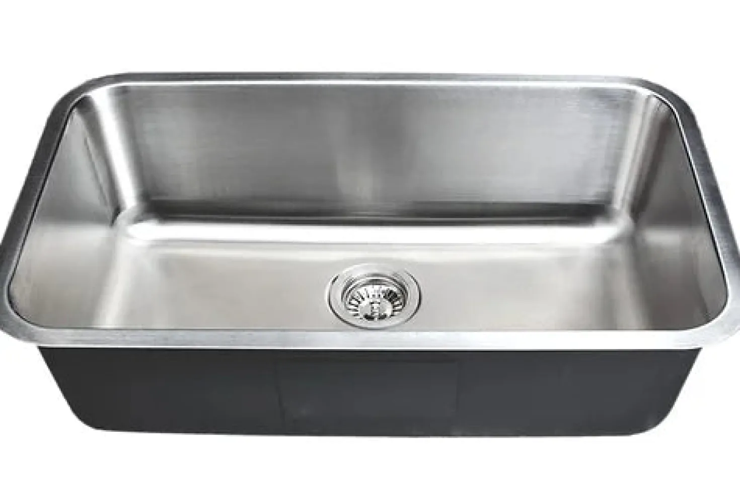 Wells Sinkware 30" 18-Gauge Single Bowl Undermount Stainless Steel Kitchen Sink