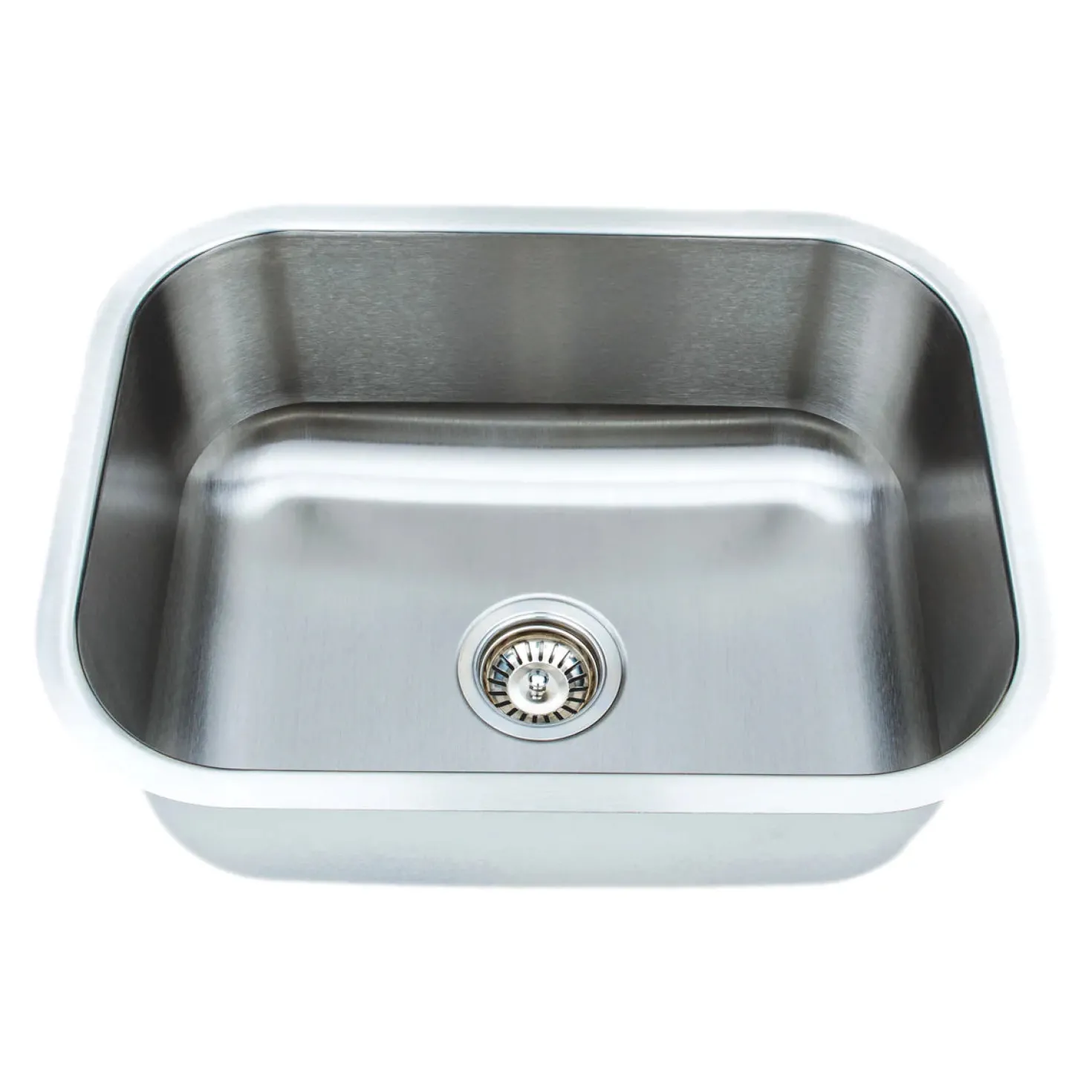 Wells Sinkware 23" 18-Gauge Undermount Single Bowl Stainless Steel Kitchen Sink