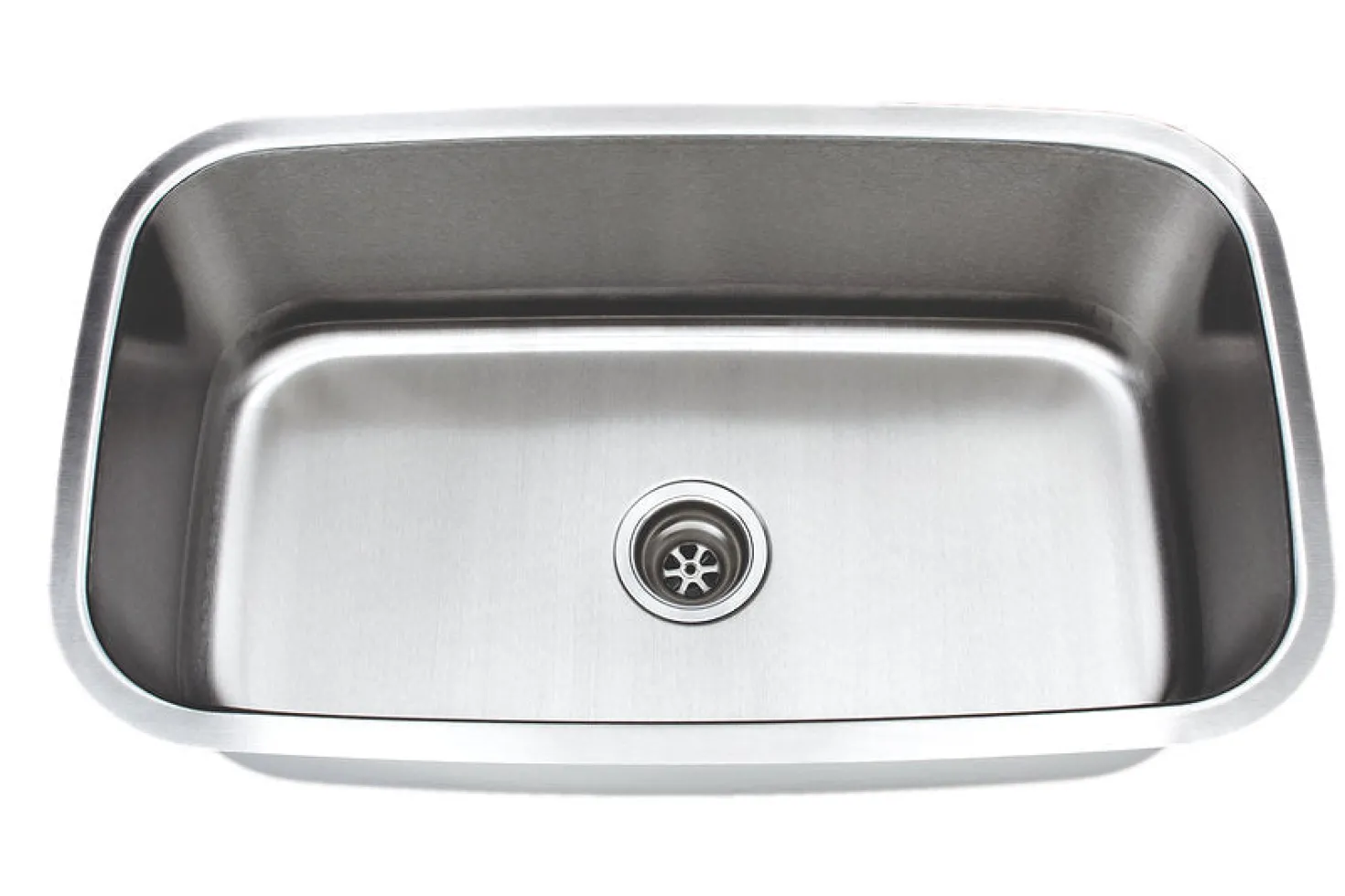 Wells Sinkware 32" 16-Gauge Undermount Single Bowl Stainless Steel Kitchen Sink Only