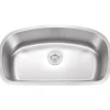Wells Sinkware 33" 18-Gauge Undermount Single Bowl Stainless Steel Kitchen Sink